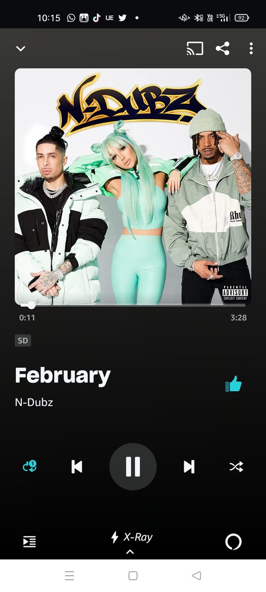 snipsii93's tweet photo. The feeling of having your favorite band ever back together dropping bangers after bangers 😍😭
Love you guys @TheDappy @officialtulisa @ImRichardRawson
#NdubzFam 
#Ndublet https://t.co/iyq6MoILey