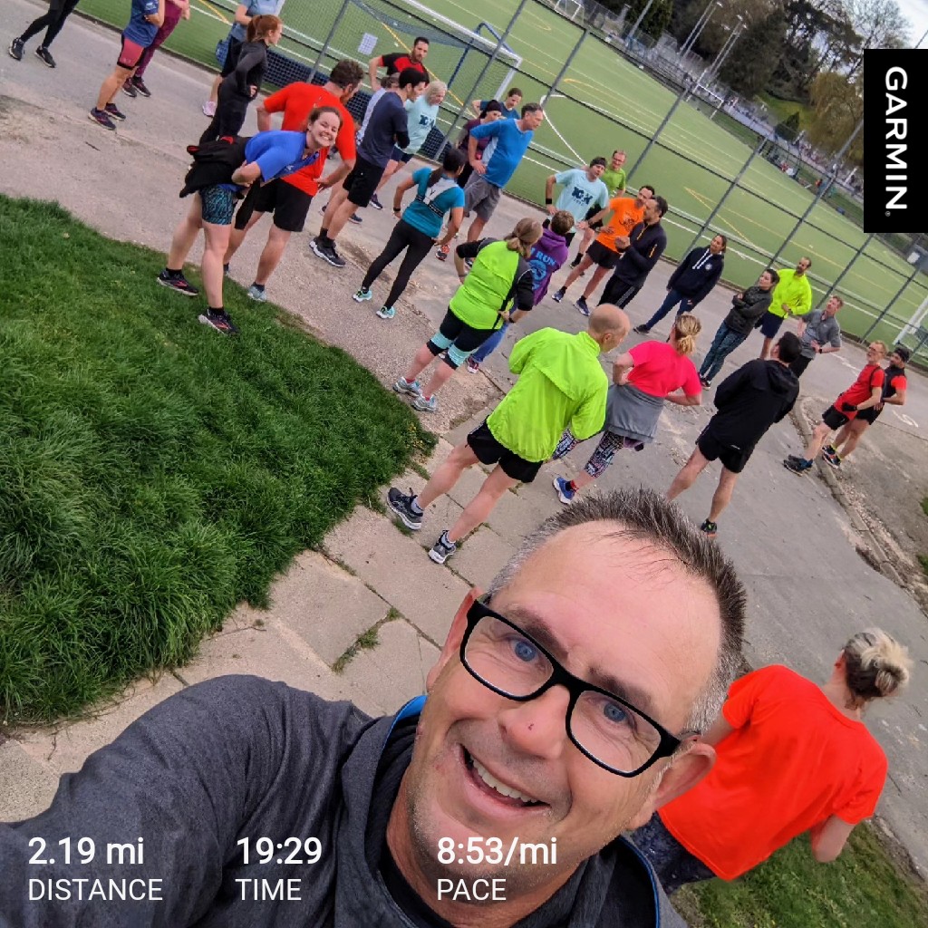 Cracking couple of sessions with the @HamwicHarriers last night over at the Sports Centre. 1st was a Kenyan Hills with laps of the square below the dry ski slope & 2nd Hill Sprint Ladders. It's sessions like these that are awesome for my recovery. #betterthanbefore #ukrunchat