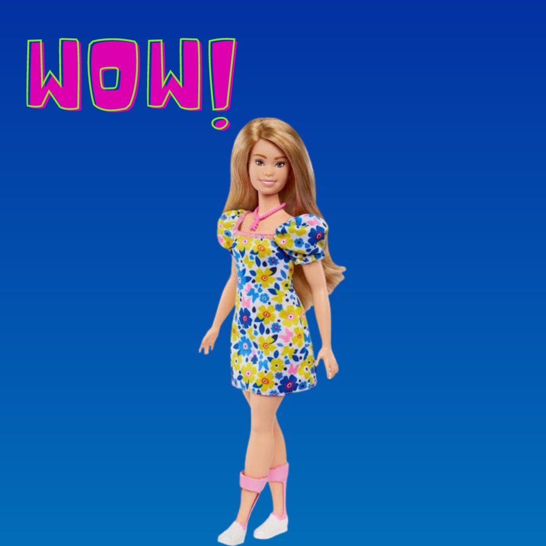 Mattel has launched its first Down’s syndrome doll. Ellie G, one of the UK’s leading models with Down’s syndrome, said: “ Diversity is important to me as people need to see more people like me out there in the world and not be hidden away.”
📷of Barbie: Jason Tidwell/Mattel