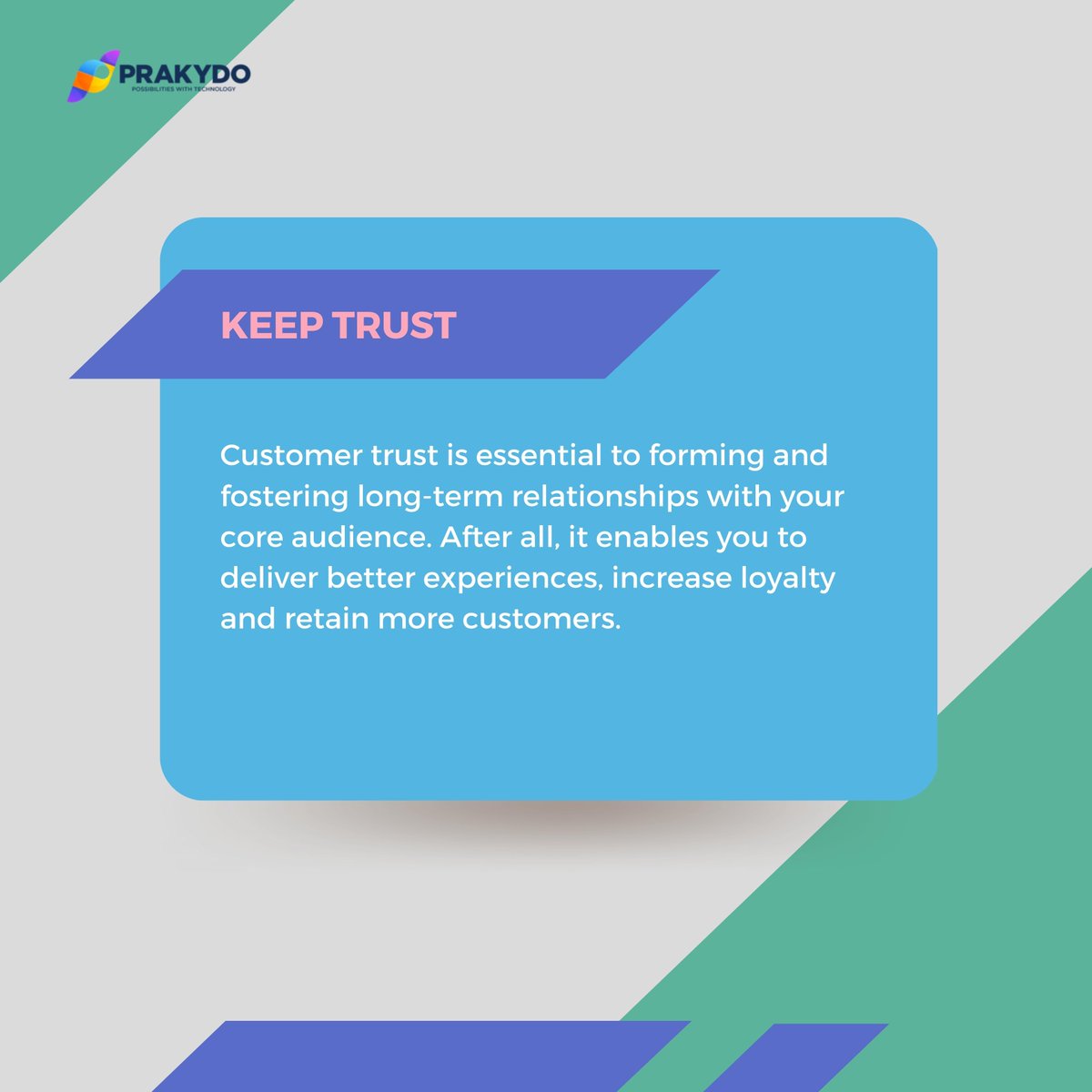 In every business relation, trust, loyalty is the most important asset. Every relation enables you better experiments. The more you are loyal towards your audience the more you retain customers. #marketingdigital #digitalmarketing #marketingtips #digitalinfluencer