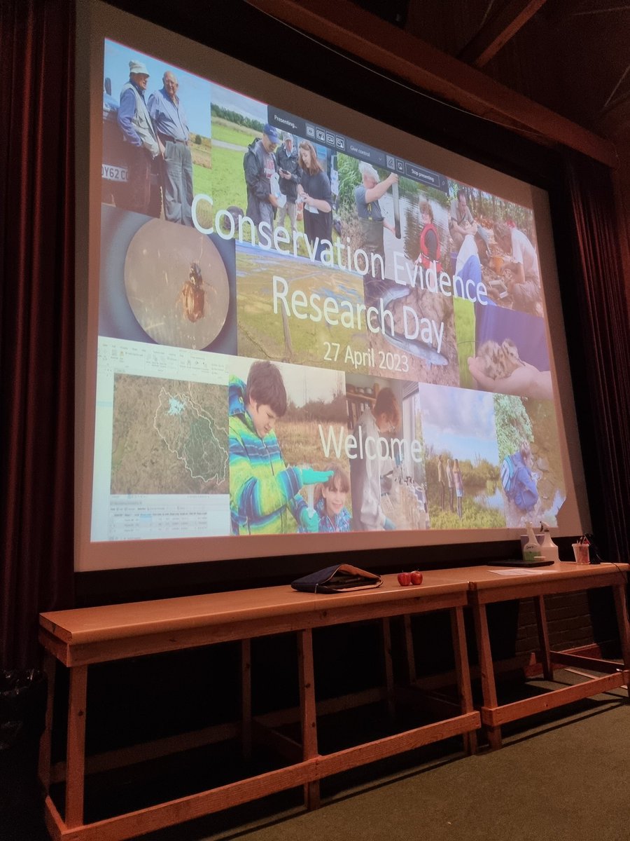 Hello! #WWTResearch Day 2023 kicks off with our Head of Conservation Evidence <a href="/GeoffHilton2/">Geoff Hilton</a> introducing the team, our work &amp; the importance of collecting &amp; providing #wetland conservation evidence.