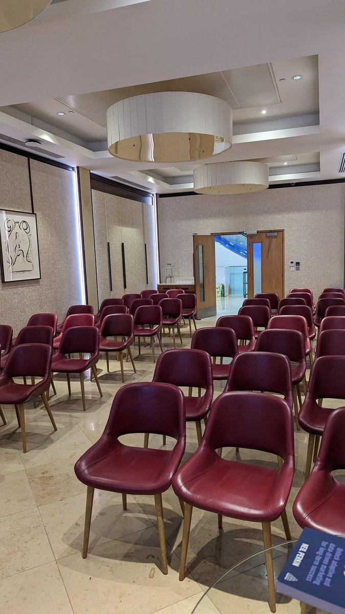neilperkin's tweet photo. Awaiting an audience at #econlive https://t.co/UkGa4kGyAm