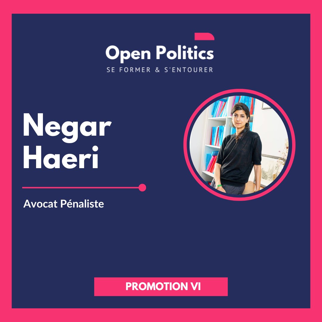 [Promotion 6 - Retour sur les intervenants] 
⚔️ <a href="/NegarHaeri/">Negar Haeri</a> sur l’art de convaincre