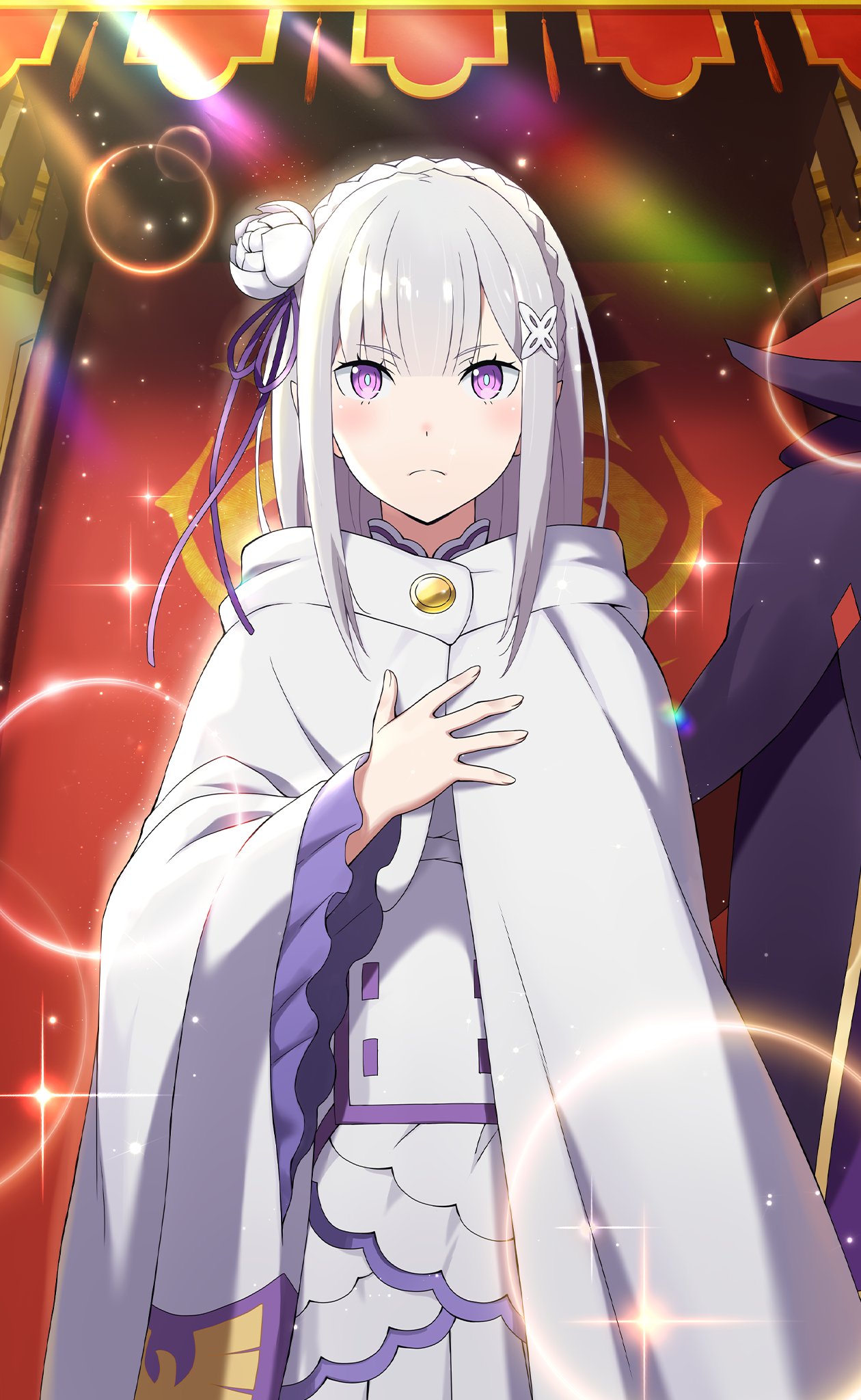 し*う様 月末ゲリラセール【データカウンター付き✨】リゼロ　エミリアパネル　コイ Re:ゼロから始める異世界生活 Lost in Memories（リゼロス）公式