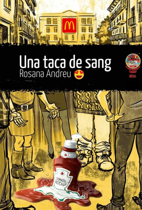 ton_carcedo's tweet photo. Dado el gran éxito en #SantJordi2023, la queridísima @RosanaAndreu ha conseguido entrar en el selecto club de las #EdicionesAlteradas.
Con un toque de #gentrificación, echemos unas risas #UnaTacaDeSang https://t.co/f6UdMBF99d