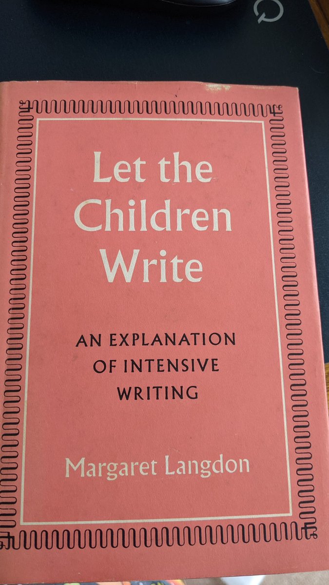 I was lent a copy of this by a participant in my #WalkingWords project for #CelebratingAgeWiltshire. Written by a teacher who was disillusioned with teaching practices &amp; wanted to make changes for the better for the young people. #PlusCaChange A good read with lovely writing.
