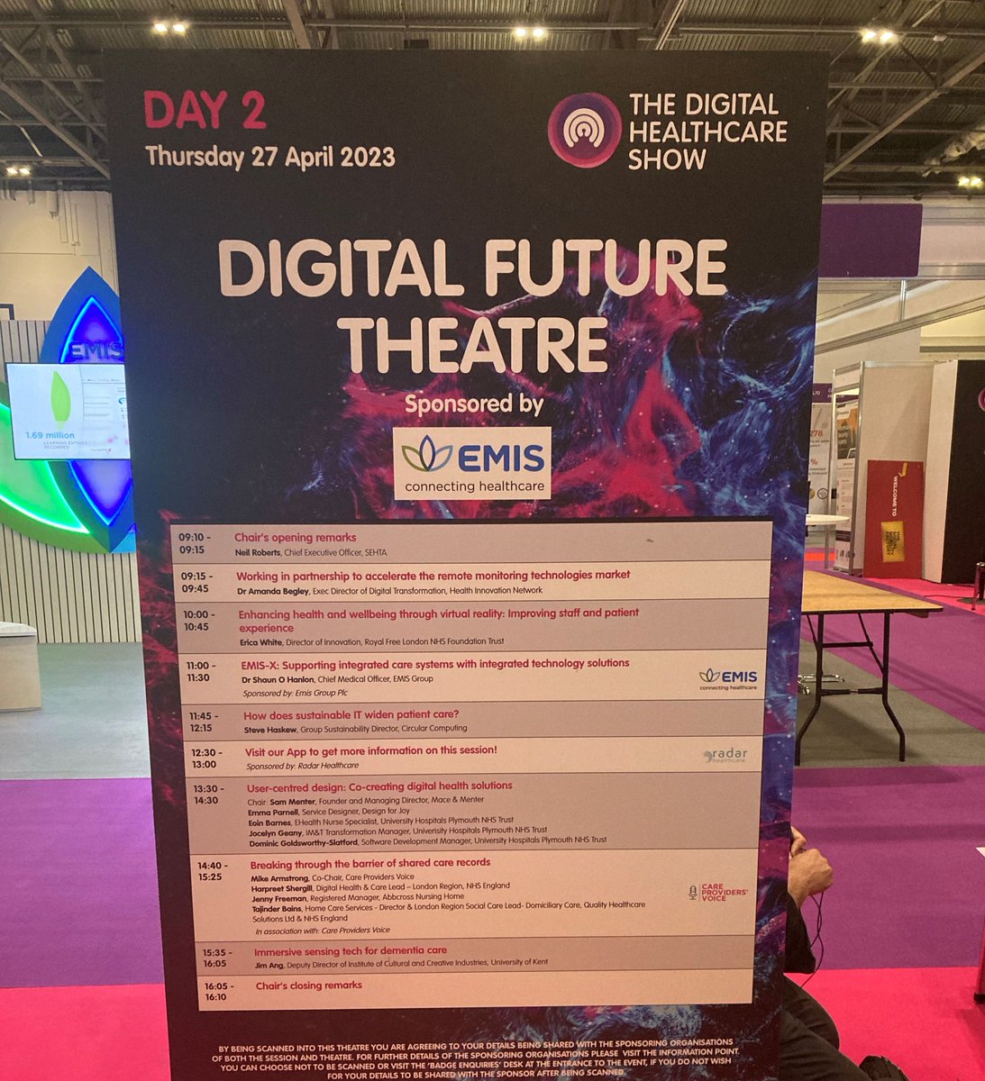 Come along to the Digital Futures theatre at 11am at the <a href="/Healthcare_Show/">The Healthcare Show</a> to hear Shaun O'Hanlon, Chief Medical Officer at EMIS discuss supporting integrated care systems with integrated technology solutions.