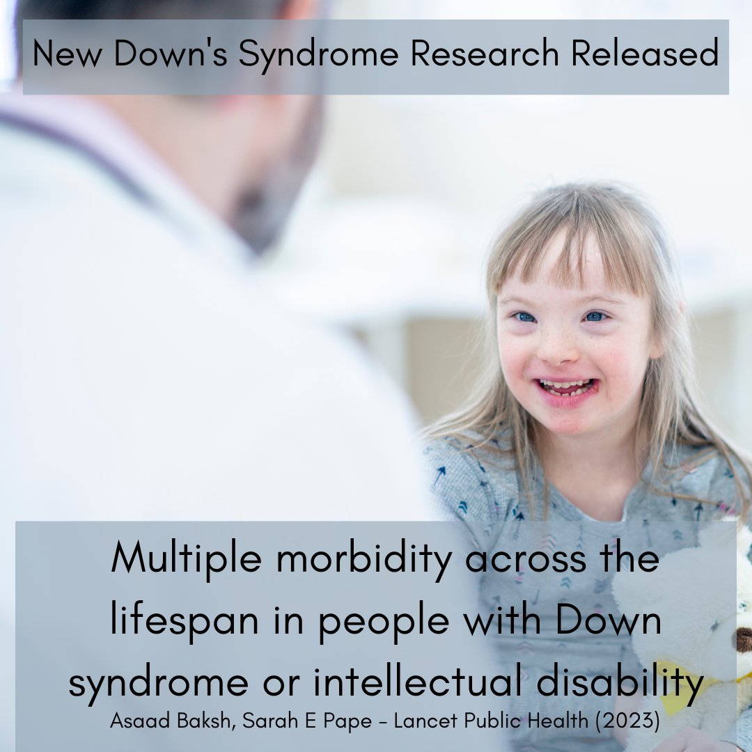 DSRF_UK's tweet photo. Imp #DownSyndromeResearch released will be vital to #DSAct #DSGuidance
https://t.co/XytA3sK4nk
Lay summary https://t.co/quGoSzsScA
Thanks to @drandrestrydom & colleagues @GO_DS21 https://t.co/SJ0qA6y5ML