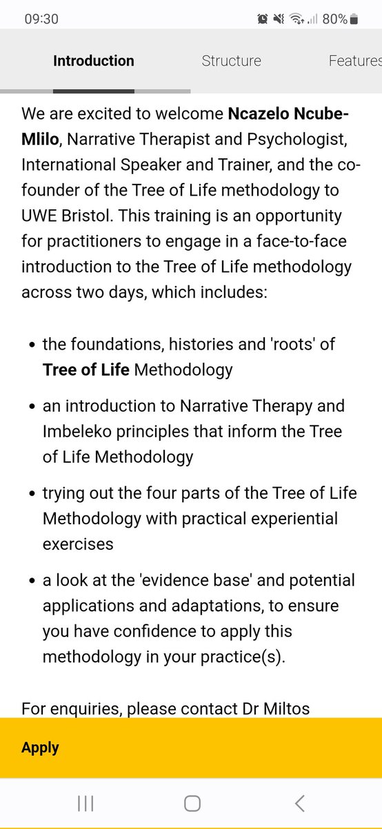 Bristol based two-day 🌳Tree of Life training🌳 with @Ncazelo1 at @PsychUWEBristol, plus a public lecture with lil old me & Dr Miltos Hadjiosif the night before... sign up now/spread the word, it's going to be beautiful: courses.uwe.ac.uk/Z51000181/intr…