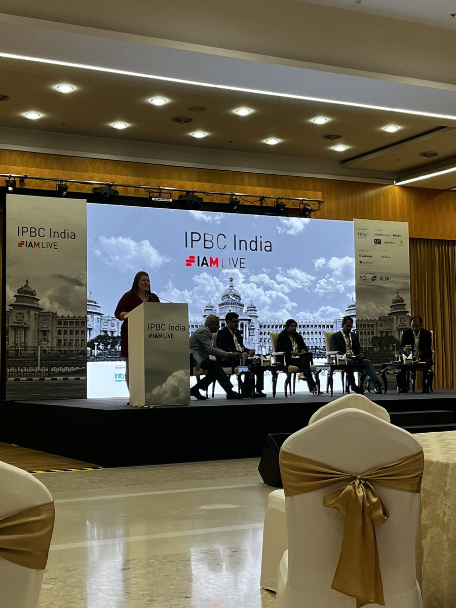 oliviarafferty6's tweet photo. Delighted to be attending #IPBCIndia in Bangalore with @IAM_Alerts today too. Absolutely fascinating panels so far and looking forward to hearing more about this increasingly crucial jurisdiction in IP! https://t.co/MuWx8pBJ0T