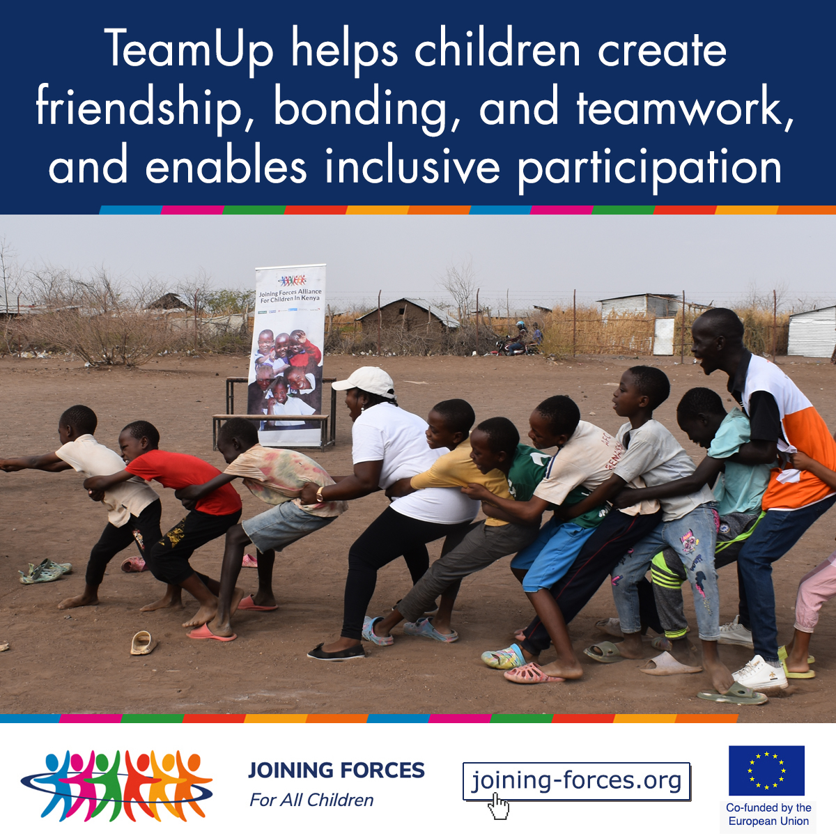 Joining Forces For Africa (JOFA) Project has spent two years teaming up with #Children in #Kenya🇰🇪and we're excited to see how the lives of thousands of children and families are changing. Learn more how TeamUp works: bit.ly/3ArhT2y #JOFA #JoiningForcesForAllChildren