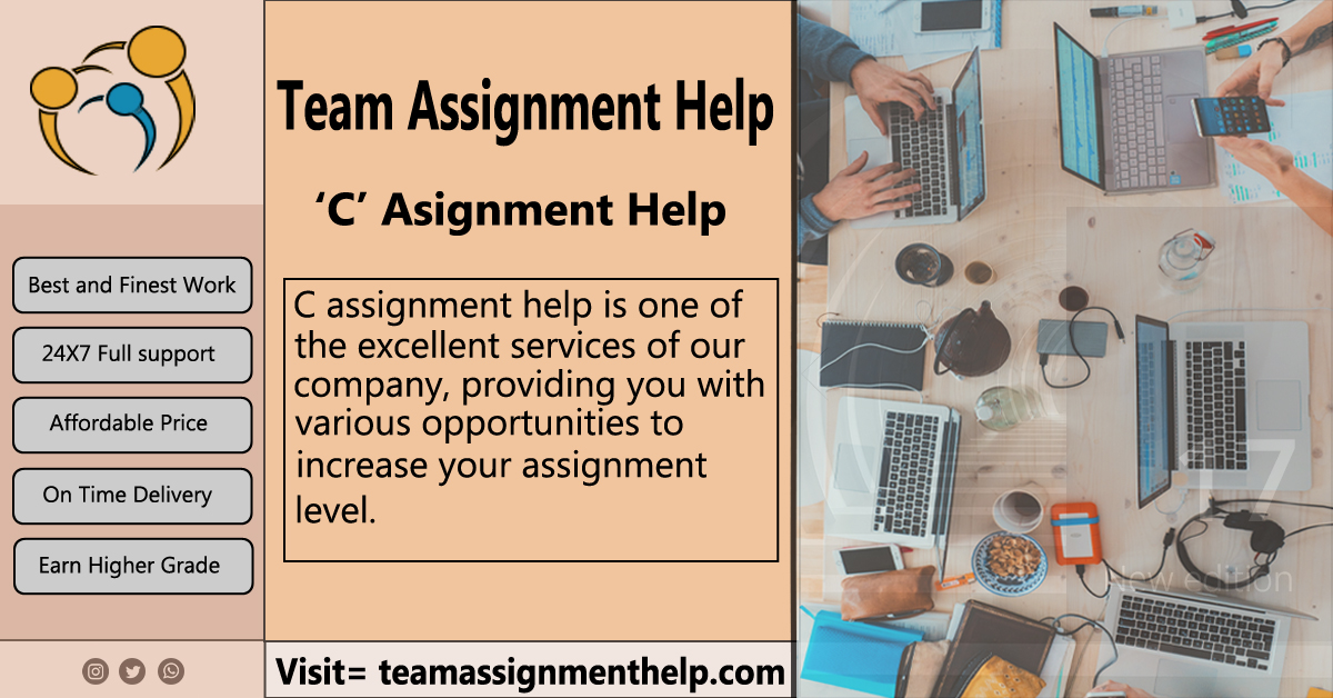 TeamAssignmentH's tweet image. Get the best "C Assignment Help" from the best professional experts and have various opportunities to increase your assignment level. Visit our site:
teamassignmenthelp.com/c-assignment-h…
#Cassignmenthelp
#Bestassignmentexperts
#CProgrammingassignmenthelp