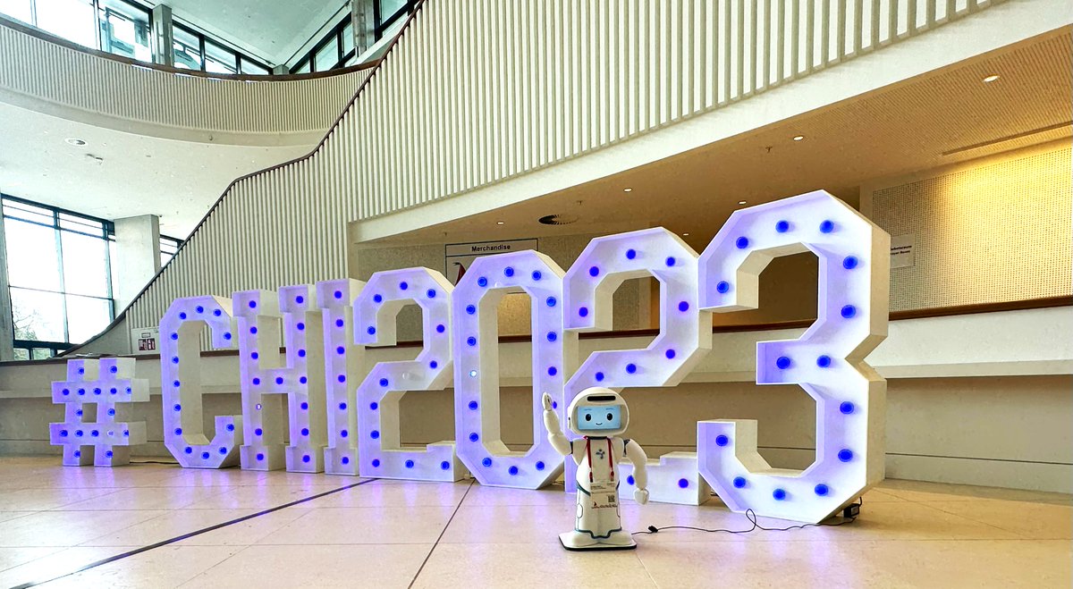 LuxAI S.A. (@luxai_sa) on Twitter photo Farewell to an amazing event, big thanks to <a href="/acm_chi/">ACM CHI Conference</a> for the organization and to all who visited QTrobot.
Don't miss our colleague Sviatlana Höhn's presentation on "Long-term Use of QTrobot Platform for Autism in Families: The Parents' Reports" at the WISH Symposium tomorrow! Farewell to an amazing event, big thanks to <a href="/acm_chi/">ACM CHI Conference</a> for the organization and to all who visited QTrobot.
Don't miss our colleague Sviatlana Höhn's presentation on "Long-term Use of QTrobot Platform for Autism in Families: The Parents' Reports" at the WISH Symposium tomorrow!