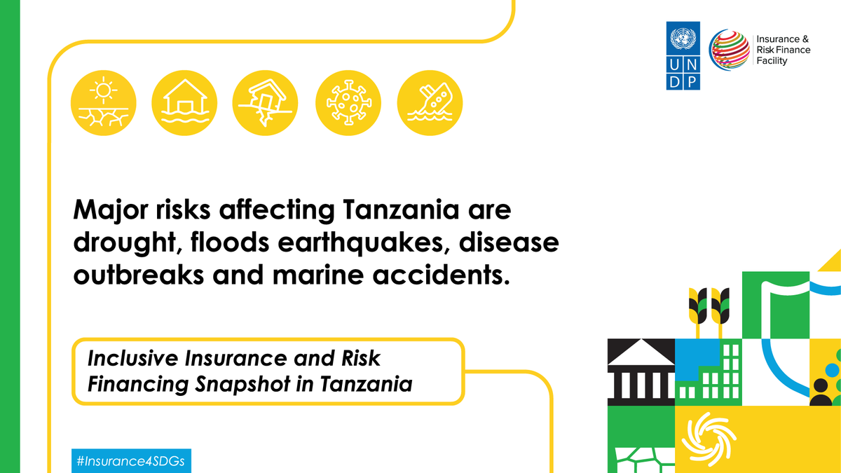 undptz's tweet photo. 📢 Get ready for the latest insights on inclusive insurance & risk financing in 🇹🇿 Our new publication, "Snapshot and Way Forward 2023," is now Live. Click https://t.co/07F8z58jTz to discover expert analysis and recommendations. Don't miss out! #InclusiveInsurance #RiskFinancing https://t.co/lFZJmzNw9V