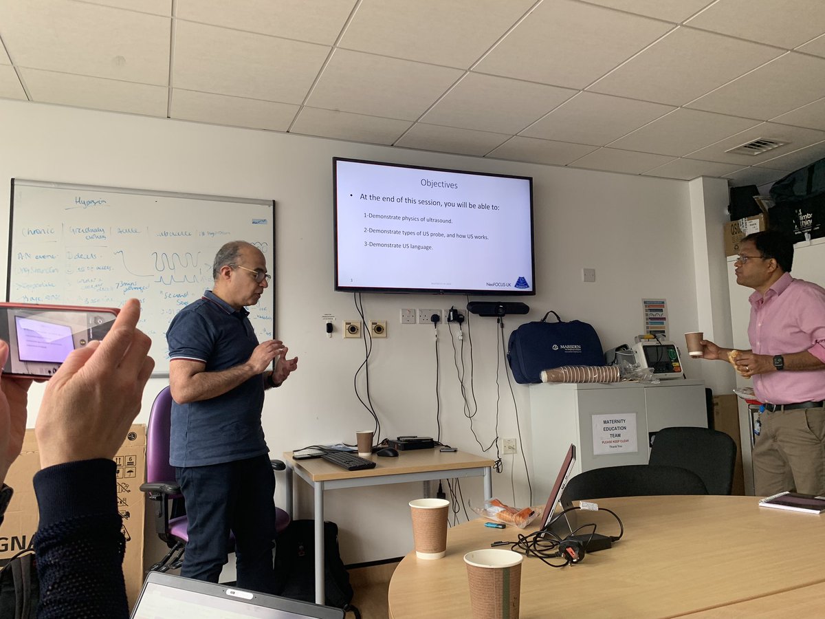 The kick off of lung ultrasound course <a href="/MedwayNICU/">Medway NICU</a> supported by our amazing colleagues <a href="/dr_montasser/">Mahmoud Montasser</a> <a href="/dr_bikashbh/">Bikash Bhojnagarwala</a>. <a href="/Medway_NHS_FT/">Medway NHS Foundation Trust</a>
