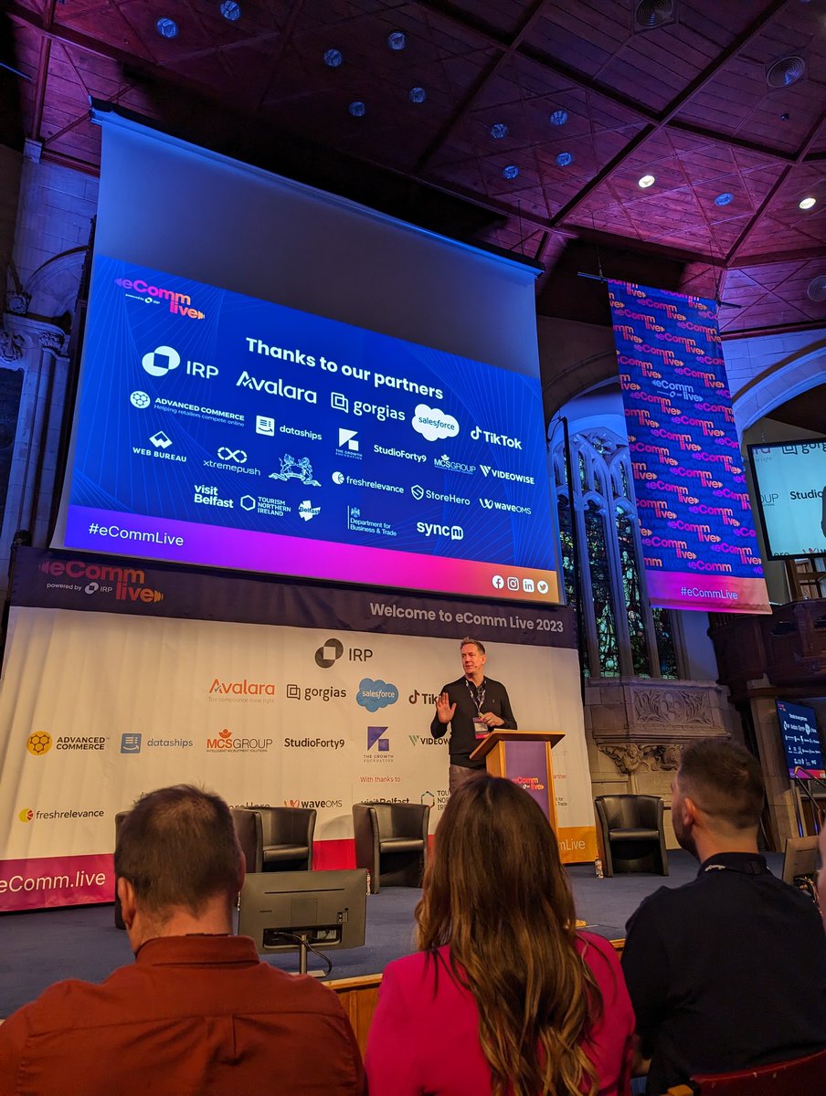 SyncNI's tweet image. Its time for @eComm_Live

We&apos;re delighted to be partnering with this fantastic event and love watching it grow!

#eCommLive #ecommerce #events