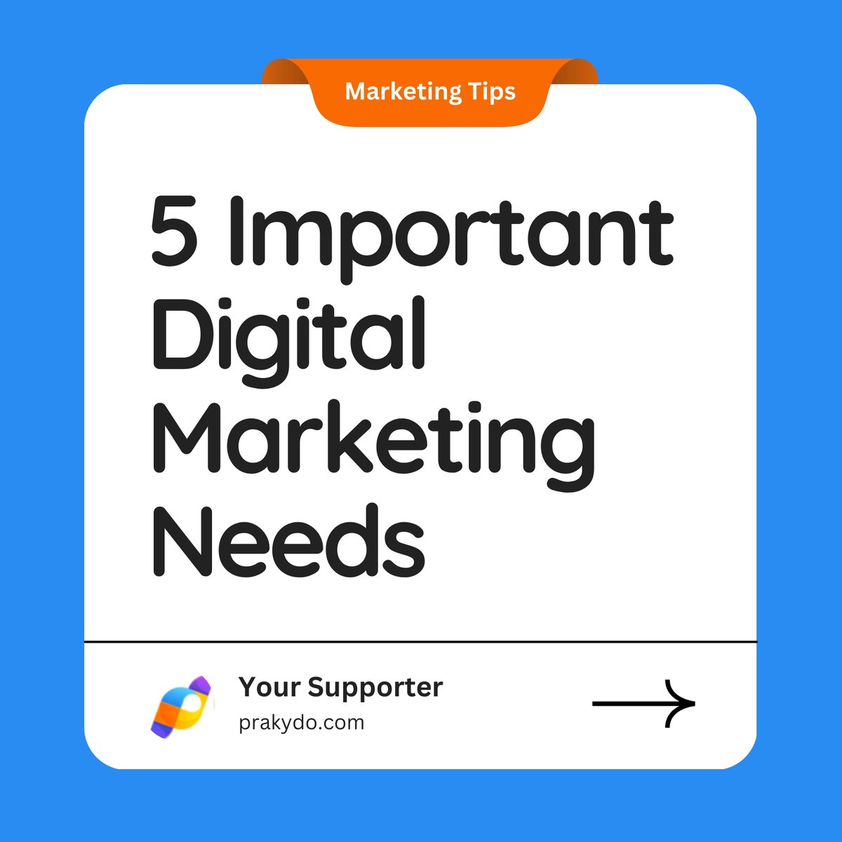 We always wants to be the best in everything we do. Our needs and our agenda has to be our top most priority in digital marketing. Here are five most important digital marketing needs for you. #marketingdigital #marketing #digitalmarketing #digital #digitalartist #digitalmarke