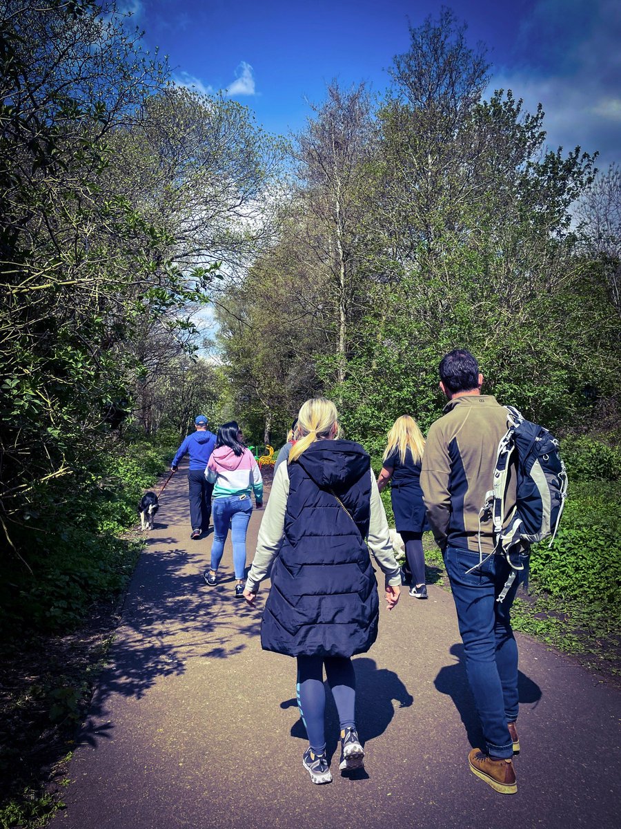 DofENorth's tweet image. Today is #OnYourFeetBritain
This is a national activity awareness day which encourages people to participate in fun &amp;amp; simple activities to get them to move more at work.
We decided to have a walking team meeting. It was a great opportunity for us to build stronger relationships.
