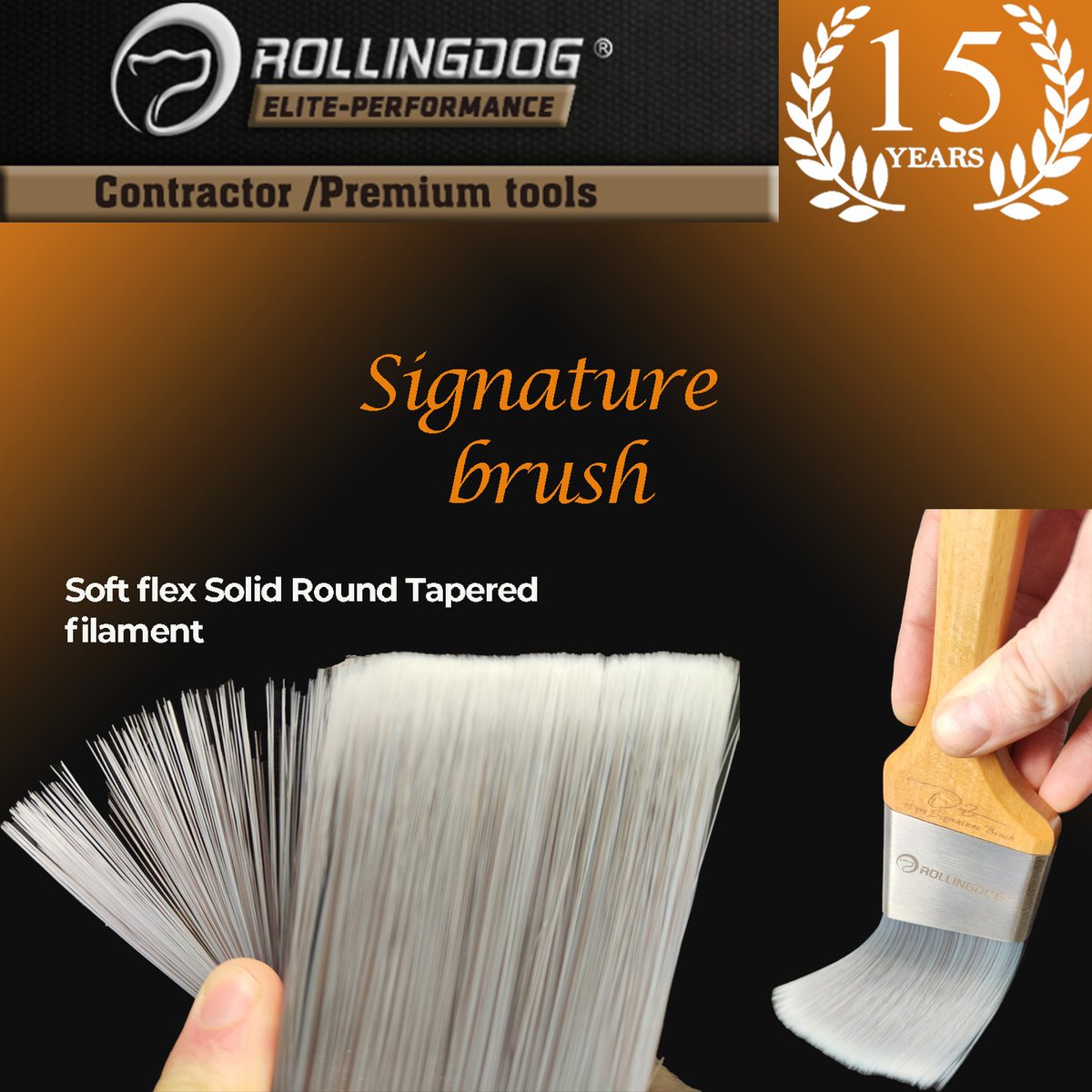 Rollingdogtool's tweet photo. ROLLINGDOG Tools Signature series brushes. Soft filament brush available on amazon now! #rollingdog #tools #paintbrush https://t.co/XGxIIQFU8w
