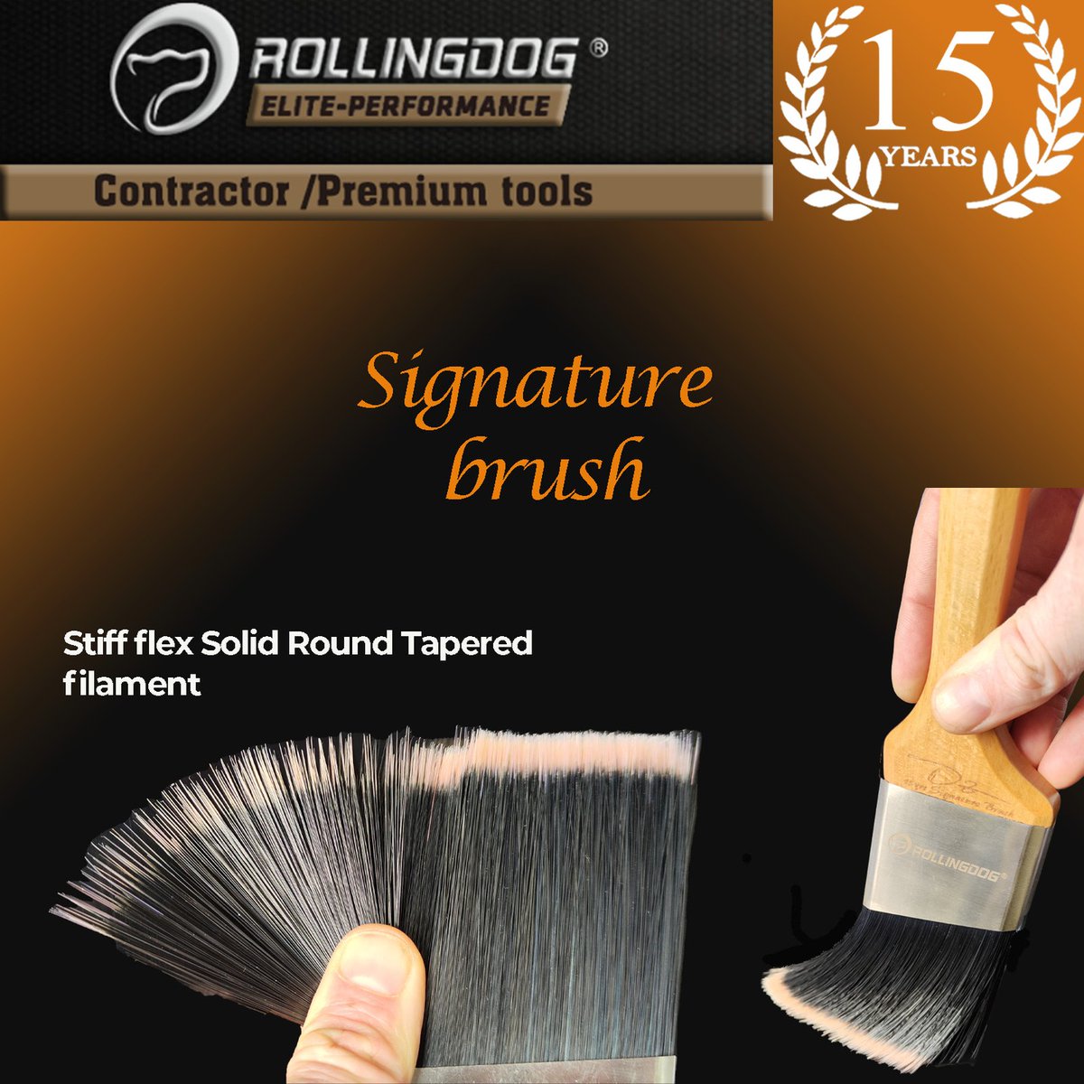 Rollingdogtool's tweet photo. ROLLINGDOG Tools Signature series brushes. Soft filament brush available on amazon now! #rollingdog #tools #paintbrush https://t.co/XGxIIQFU8w
