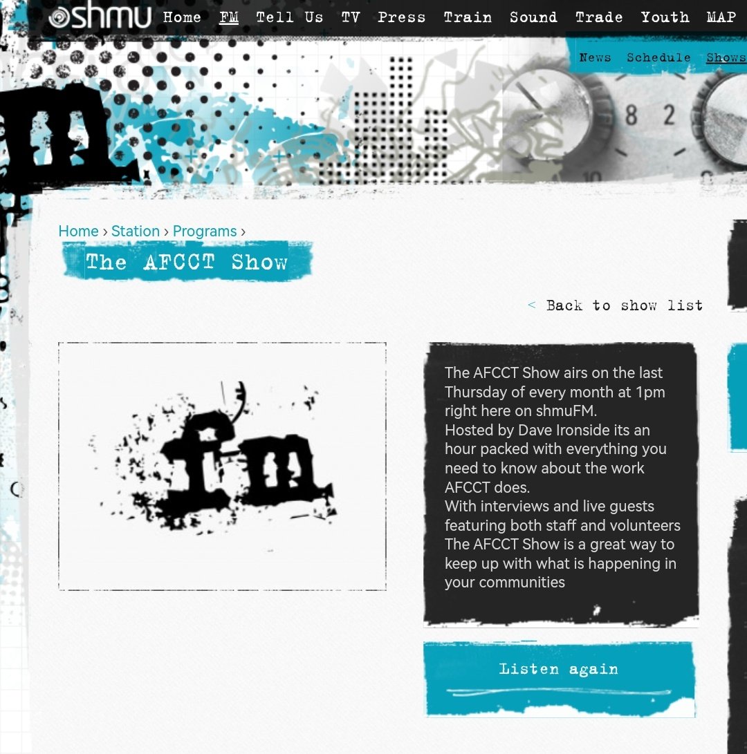This afternoon at 1pm myself and 2 pupils wil be on SHMU. Talking all things AFC Northfield on the AFCCT show 🔴⚪ <a href="/northfieldaca/">Northfield Academy</a> <a href="/AFCCT/">Aberdeen FC Community Trust</a>