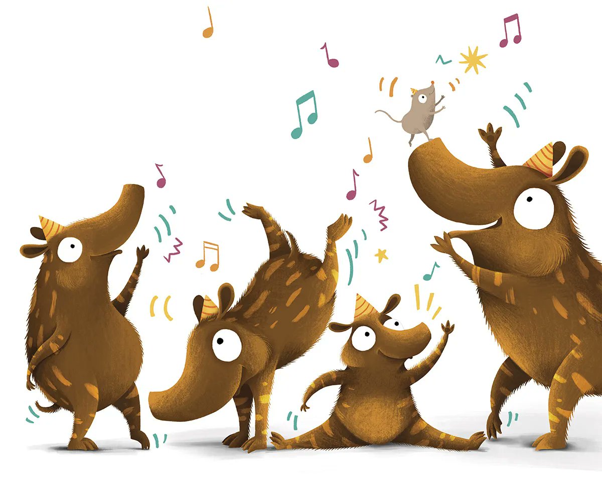 StrangeFshBooks's tweet photo. Happy World Tapir Day! 😍 Taffy is super excited about his special day! Tapirs are important members of their ecosystems, but their numbers are declining due to habitat loss and hunting. Let's take action to protect these unique animals. 🐾💚 #WorldTapirDay #tapir #ChildrensBooks https://t.co/AdrS2ZRzMf