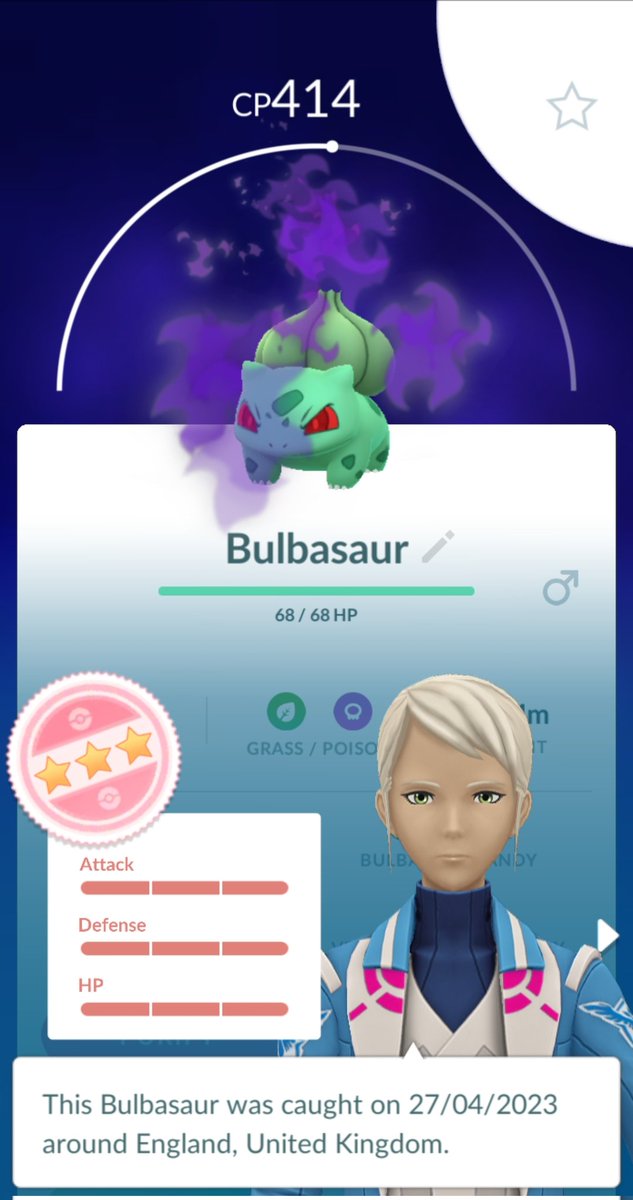 NBAlake's tweet photo. Forst Hundo shadow on my level 46 account after 3536 battles.
#PokemonGO
#HundoShadow
#Hundo
#TeamRocket https://t.co/XxTbF1MveT