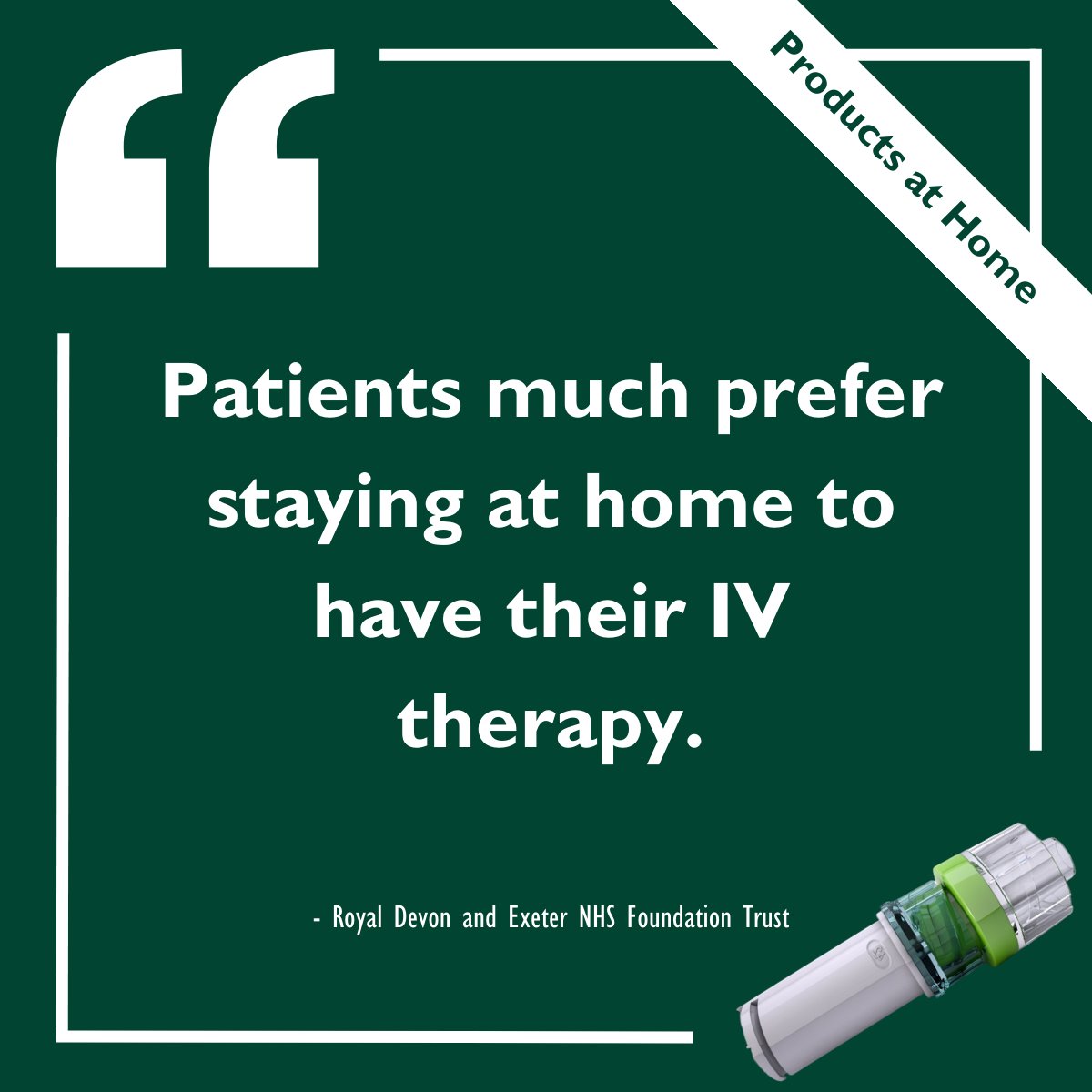 Bionector TKO (To Keep Open) Self-administration Set enables patients to stay at home for their IV therapy.

Learn more: vygon.co.uk/vygon-products…
