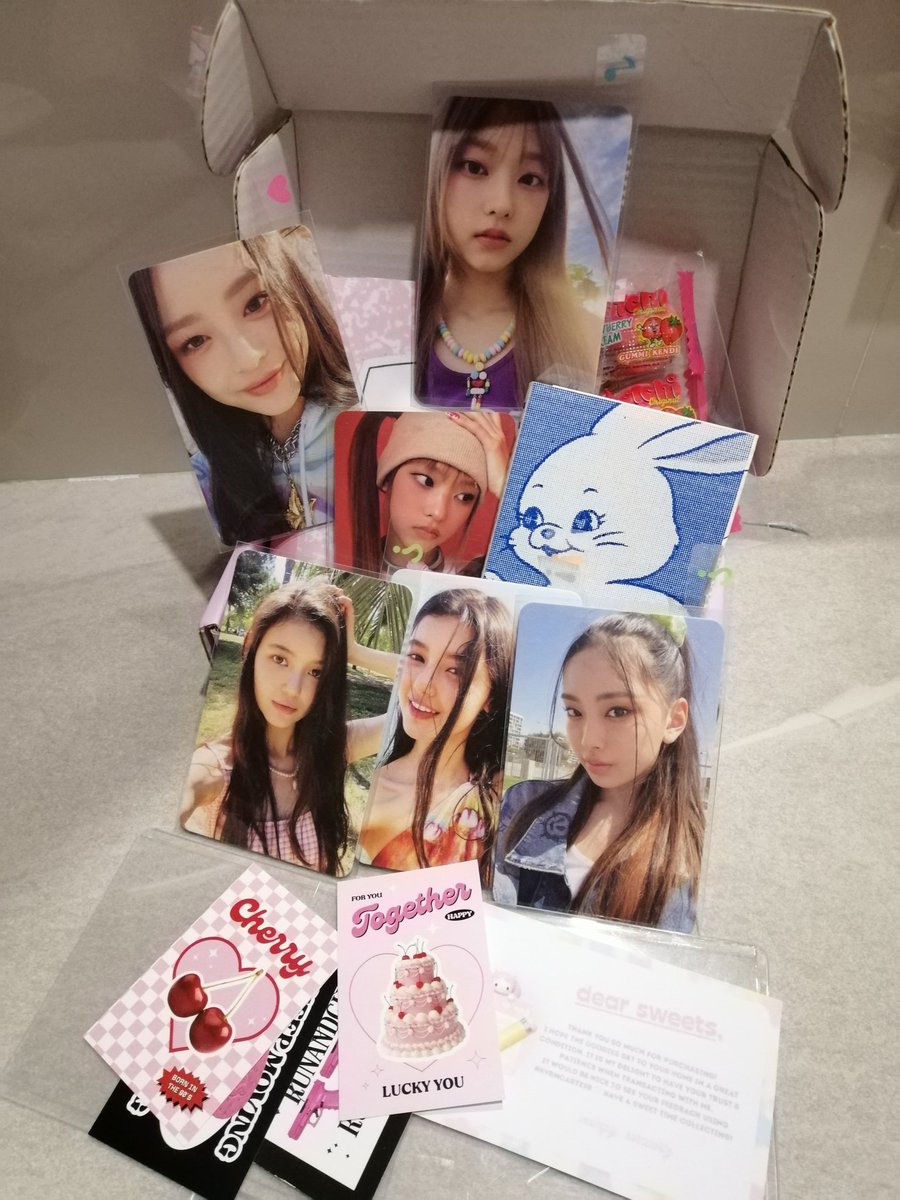 mawochann's tweet photo. ˚ʚ #mawomail ♡ɞ˚
Yey Haerin ube is home naaପ꒰ ˶• ༝ •˶꒱ଓ
#kvrncartzfb @kvrncartz tysm sa freebies na unsealed album ! https://t.co/VV9OrzZcAc