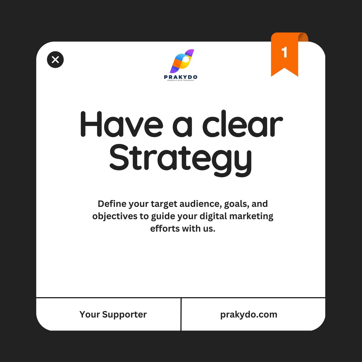 Strategy is a fancy word for a plan to make it happen in a particular way, set your marketing strategy in a higher level to attract your audience, your clients. Target your audience where you guide your objectives and set your goals clear. #marketingdigital #marketing #digitalma