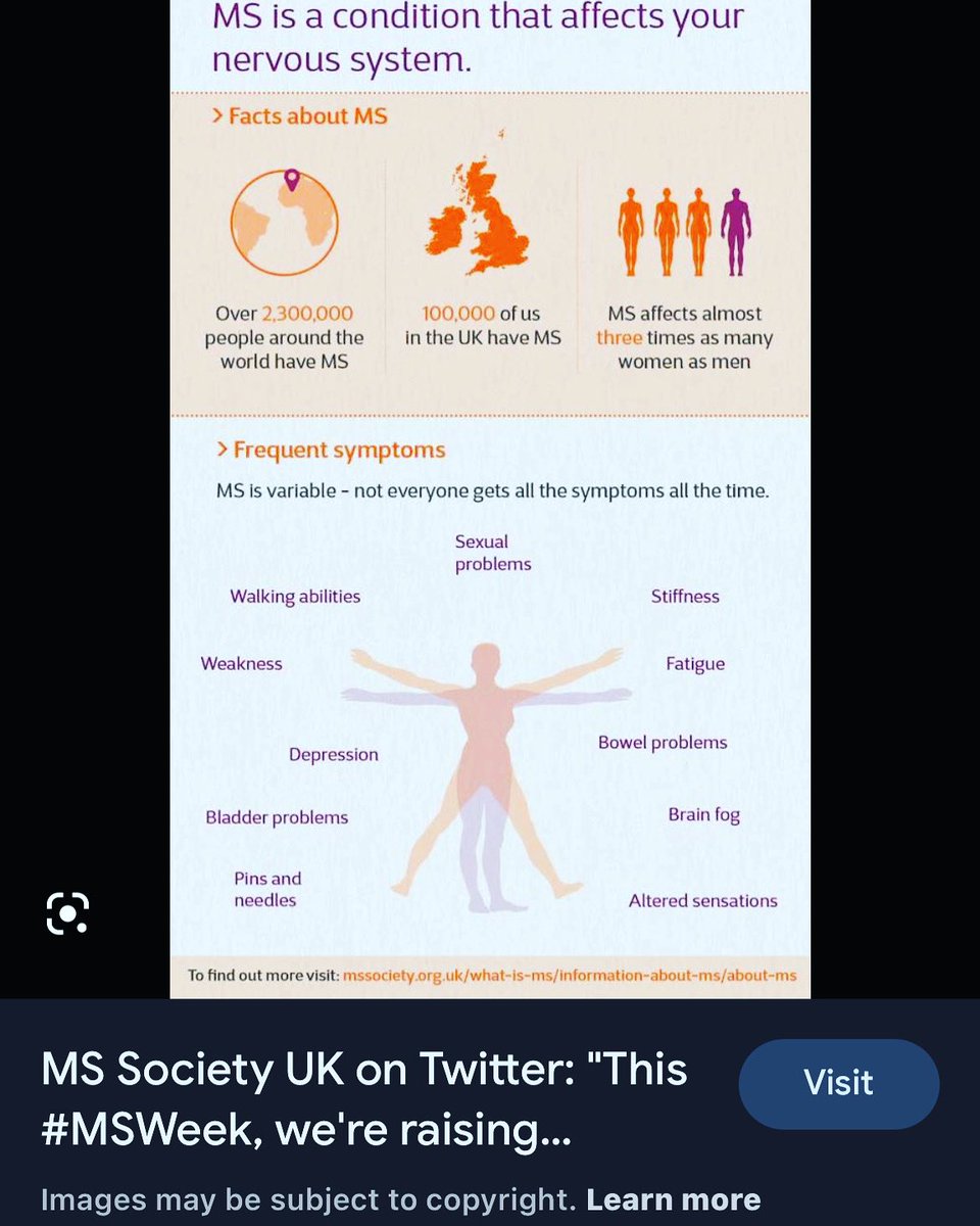#msawarenessmonth 🧡 no 2 people are the same but we’re all warriors 💪 we will keep fighting for a cure!