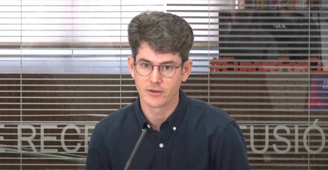 Peter Sullivan, Universitat British Columbia, parla de la relació entre la IA, els documents i els arxius: “Els documents es poden dividir en diferents components i la IA por aportar solucions diferents en cadascun d'aquests components” #GironaSeminarAI