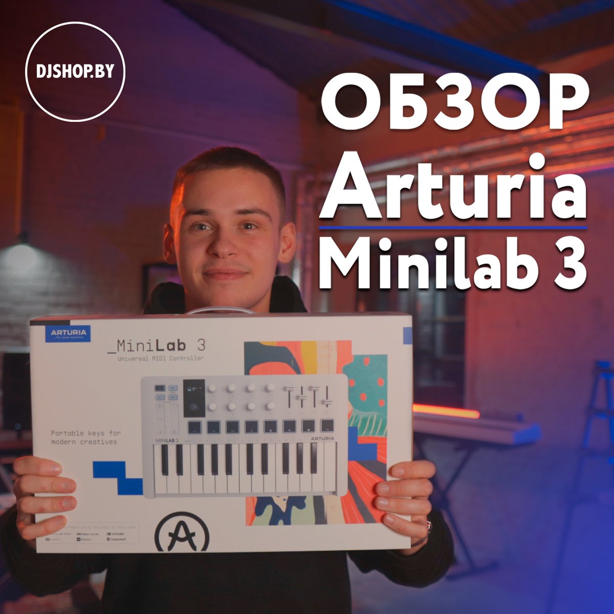 djshopby's tweet photo. 🆕 Вот ещё свежий видеообзор на клавиатуру ARTIRIA MINILAB 3 🎹

В обзоре расскажем какие новые функции появились в 3 версии MINILAB и получилась ли обновленную модель сделать лучше предыдущей.

📺  Смотреть обзор https://t.co/JY3UxKWBRZ https://t.co/WpOl5re7iG