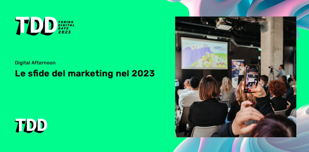 Axell's tweet photo. Martedì 9 maggio vi aspetto qui! Prenotazioni aperte.
https://t.co/uQXdNwtuVw

#tdd2023 #torinodigitaldays #Marketing https://t.co/d6pZumRSEx