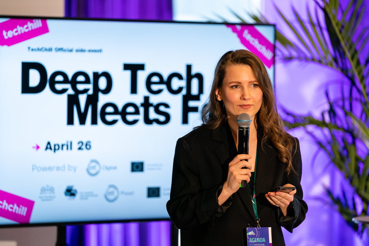 rtu_inovacijas's tweet photo. 🚀Startu konferencei @TechChill devām jau vakar, oficiālā satelītpasākumā "Deep Tech Meets Food" pulcējot pārtikas, lauksaimniecības un tehnoloģiju jaunuzņēmumus, kā arī citus jomas entuziastus. Pasākuma norisi palīdzēja nodrošināt @EITFood un @EIT_Digital. #eitfood #eitdigital https://t.co/CHwNUj8kpy