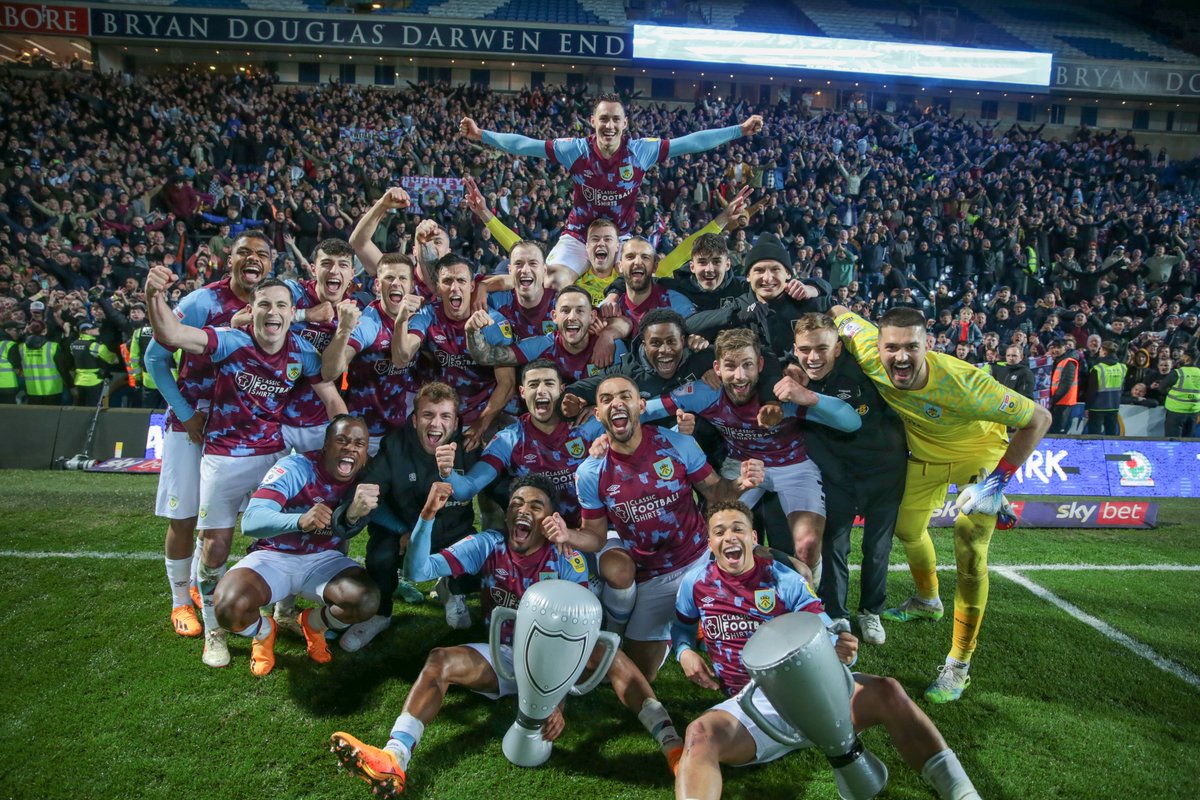 What incredible moments we’ve lived lately. First the promotion to the @premierleague. Then the EFL award for Championship MOTS. And this week we crowned ourselves Champions of the league with two more games to play. We can be very proud of our work at @BurnleyOfficial this