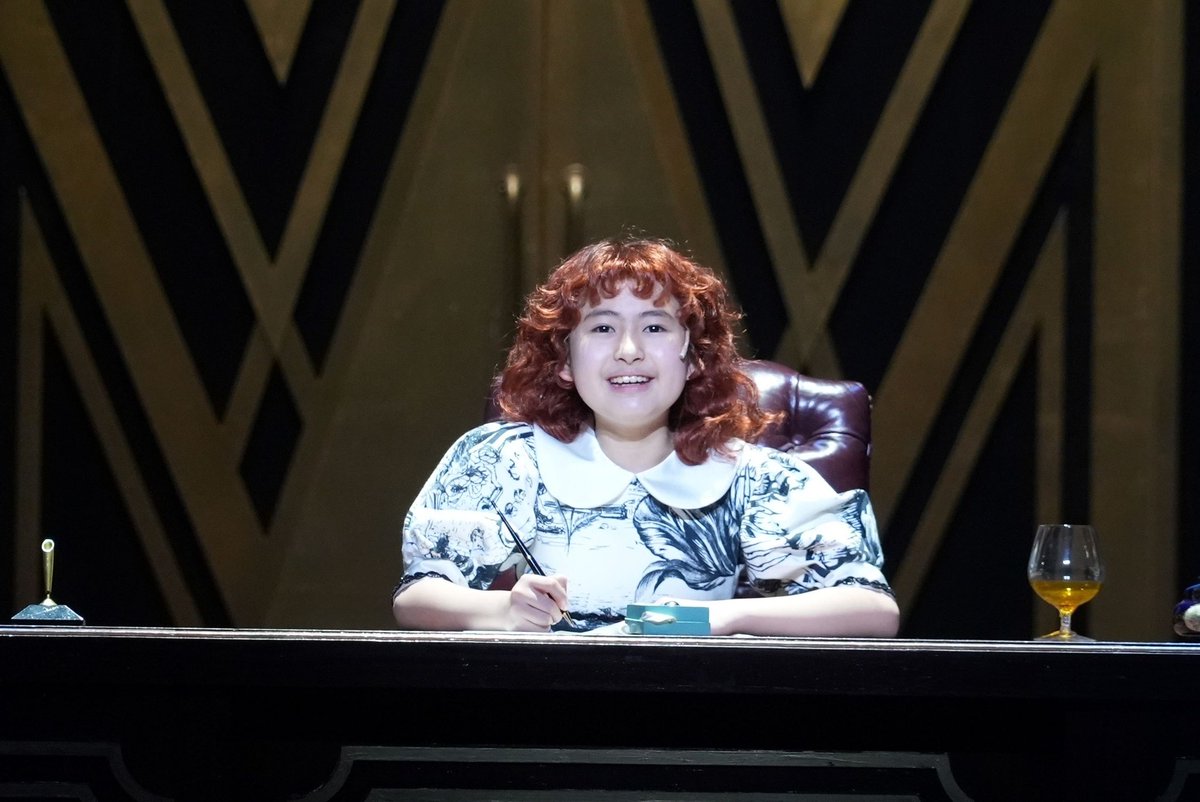 NTVevent's tweet image. 丸美屋食品ミュージカル『アニー』の2023年好評上演中👭🐾

2019年以来4年ぶりのフルバージョンでの上演ですお楽しみに🎶

チケット好評販売中！
当日券もございます🎫

 #ミュージカルアニー 
#深町ようこ #西光里咲
#藤本隆宏 #マルシア