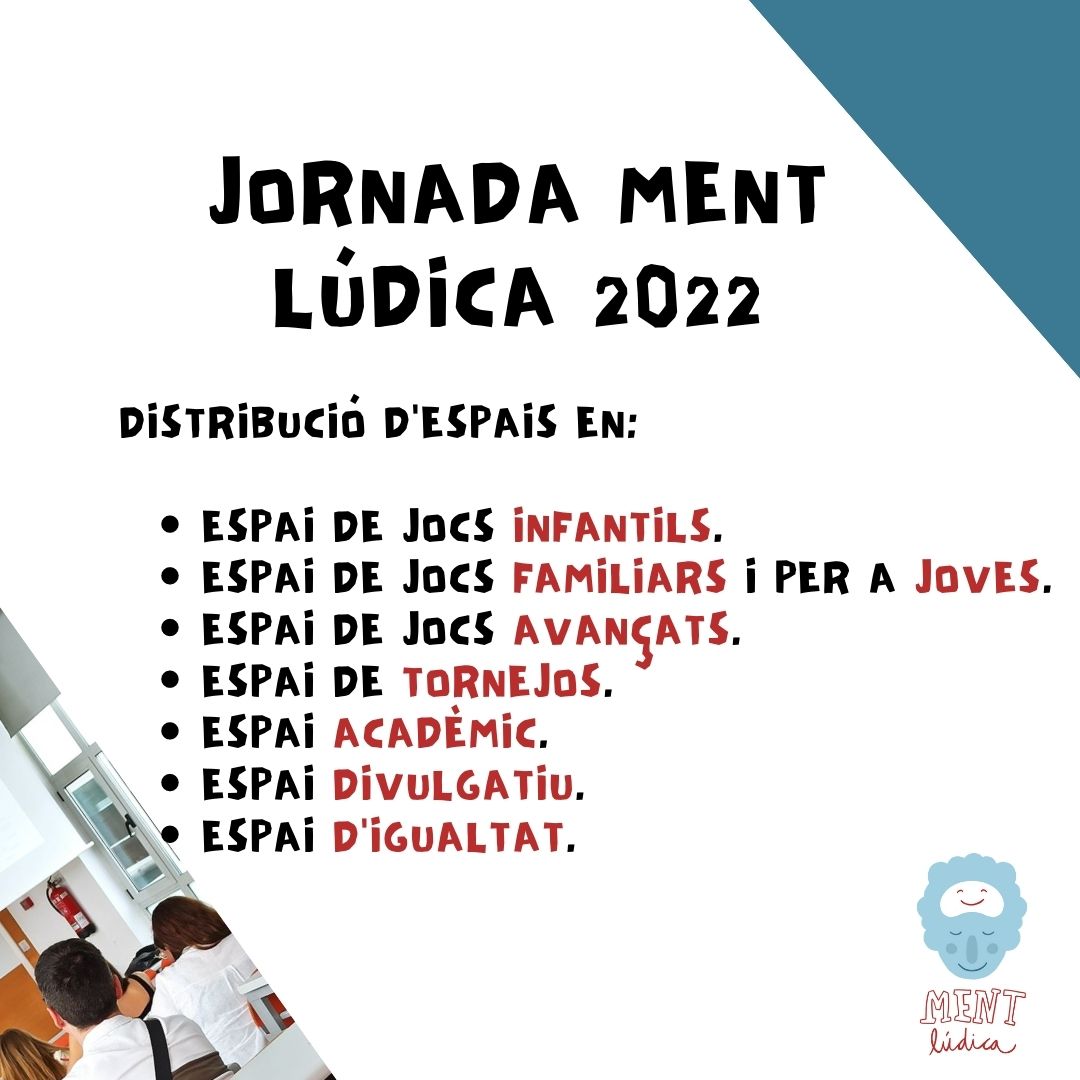 Tens curiositat per saber que són les jornades de Ment Lúdica?

Aquí et deixem un resum de la primera jornada que vam celebrar al 2022, perquè et facis una idea!
