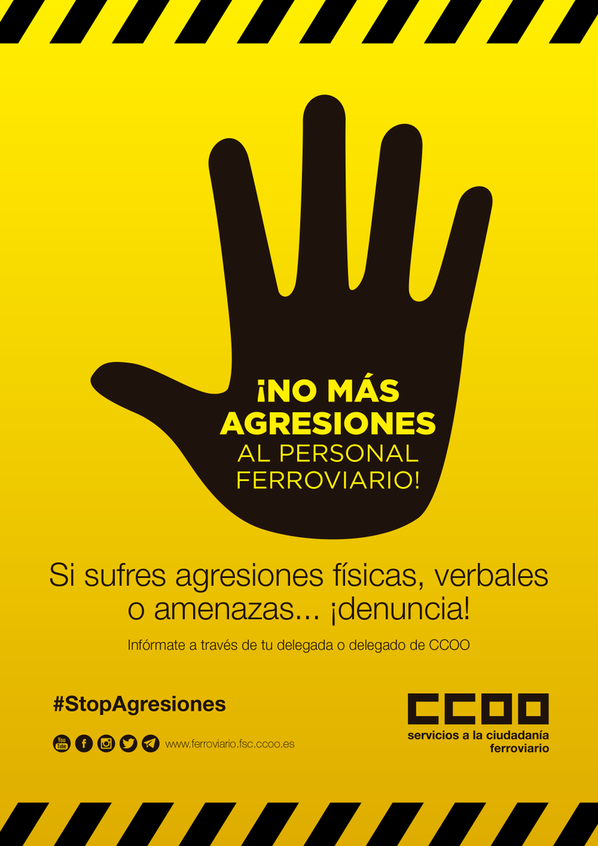 🚇🚋Segundo día de las IX Jornadas de Metro de <a href="/CCOO_FER/">CCOO FERROVIARIO</a>  en #Granada.  Debatimos sobre agresiones al personal ferroviario, protocolos de actuación y la figura del "Agente de Autoridad".
#StopAgresiones
