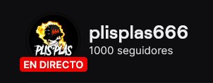 Una meta lograda, no deja de ser un numero como cualquier otro pero ver que el trabajo y el esfuerzo da sus frutos da fuerzas para seguir adelante. 1000 gracias a todos
#ppg #TwitchStreamers