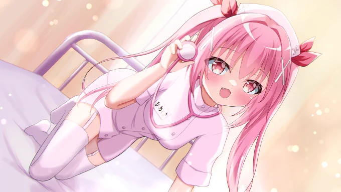 白衣の天使に癒されて #姫熊りぼん #くまの自由帳