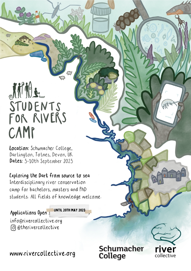 The deadline for the Students for Rivers Camp 2023 has been extended to 20th May!

We are excited to receive applications from students from all countries, backgrounds and disciplines. Don't hesitate to get in touch if you have questions

#riverconservation #communityconservation