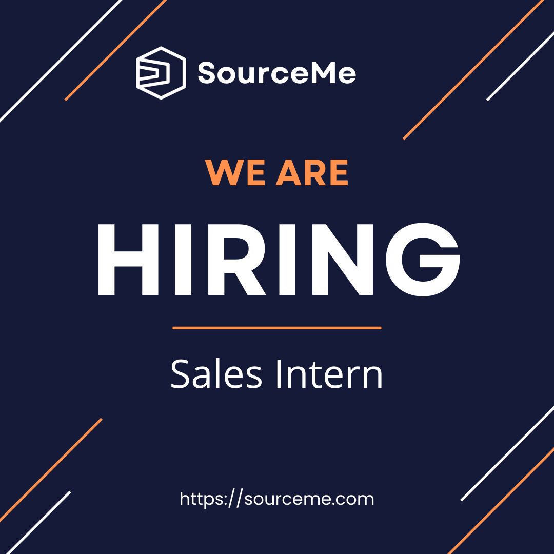 SourceMe2's tweet image. We are seeking two motivated and ambitious B2B Sales Interns to join our growing startup. Become a member of the SourceMe Team to reach your full potential!
More info here: bit.ly/3NjAZPE