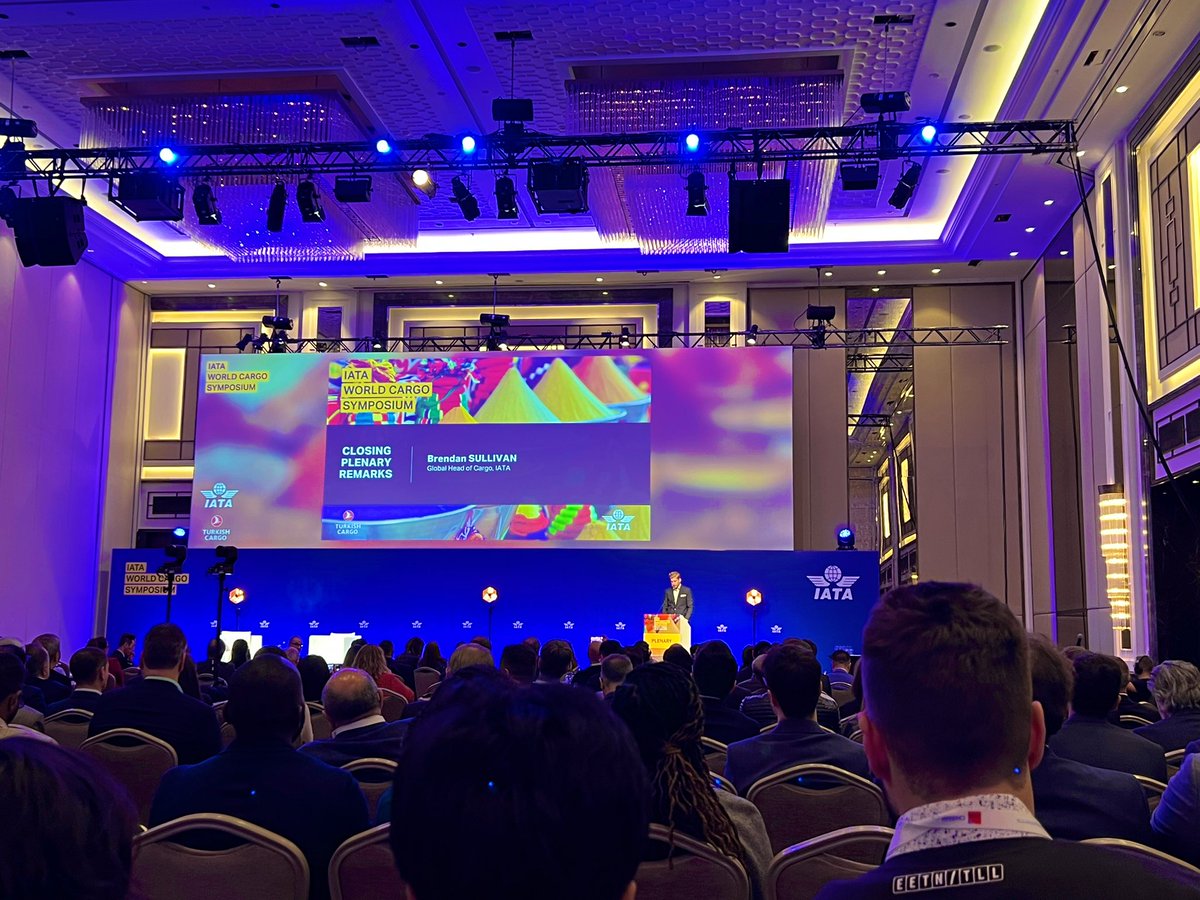 Closing Plenary Session is here! ACL Airshop had a fruitful and productive experience in Istanbul this week during #IATAWCS Thank you #TurkishCargo for being a fabulous host! 
#CustomULDsolutions #AirCargo