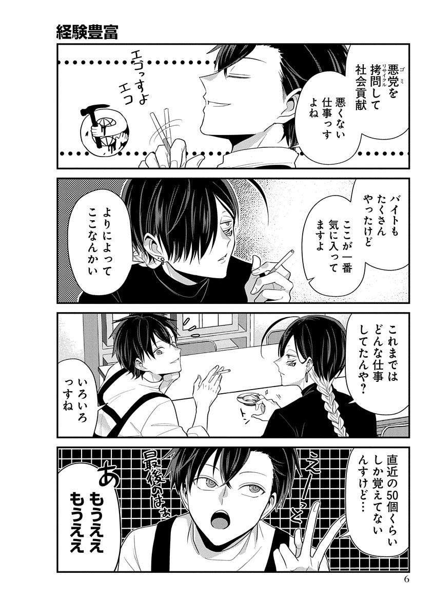 拷問バイトくんの日常 (2/10)