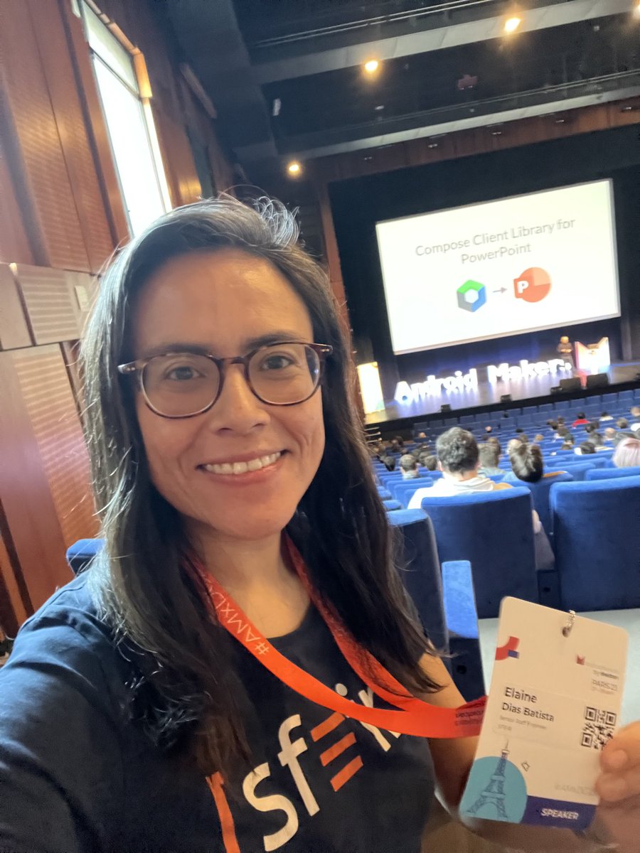 elainedbatista's tweet image. Hello Android Makers, I’m next!! Talking about carrer paths in Moebius room at 11:25! #AMxDC23