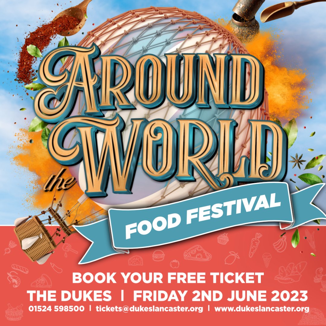 Feeling Hungry? Join us for our first ever Food Festival 😍 on Friday 2nd June. 

Tickets for the festival are free but your arrival slot must be booked in advance. 
 🎟️ loom.ly/dkfxhRQ