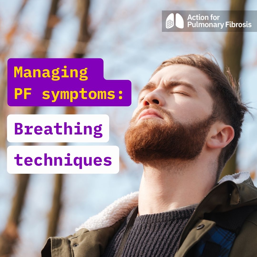 ActionPFcharity's tweet photo. 🗣 "I had to practise my new breathing technique, but it has really helped me to manage my breathlessness and feel more in control."

Info on breathing techniques to help manage PF symptoms ⬇️
https://t.co/RDndVX9eaV https://t.co/agswCxjtZR