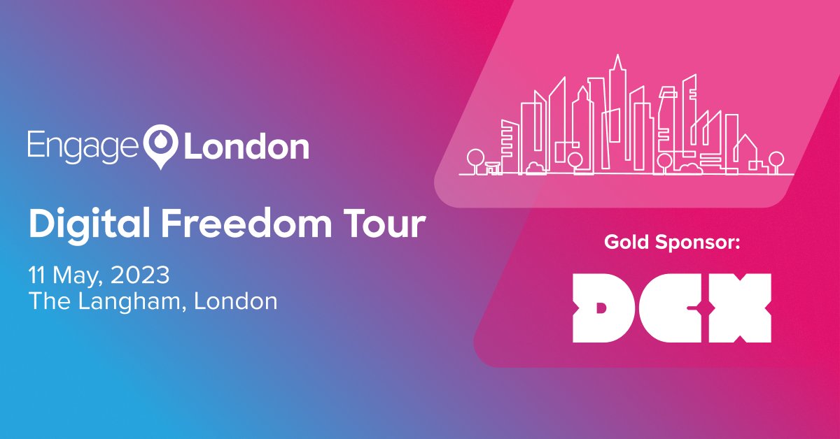 We're thrilled to be a sponsor at this year's <a href="/Acquia/">Acquia</a> Engage in London. 

From a series of keynote speakers to a live panel discussion, customer stories and the inside scoop on what's to come for Acquia, it's looking to be a fun day🚀. Register here: bit.ly/3LyViqR