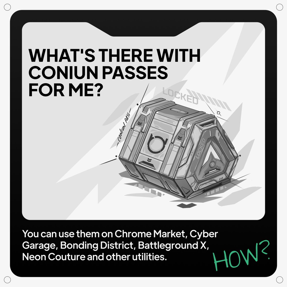 What are the benefits of holding Coniun Passes in the new ecosystem? 🤔

Let’s have a closer look at them: